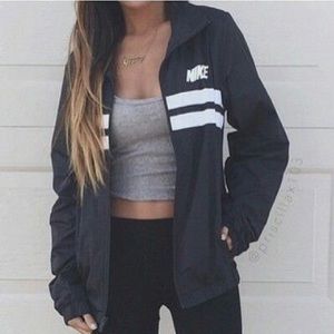 Dark blue NIKE windbreaker